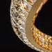Bacci Crystal Modern Ceiling Light Fixture - DWHOME