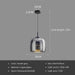 Modern Glass Pendant Light luxury Chandelier Deco Nordic Led Hanging Light Fixtures Bedroom Modern Luminaire Suspension lamp - DWHOME