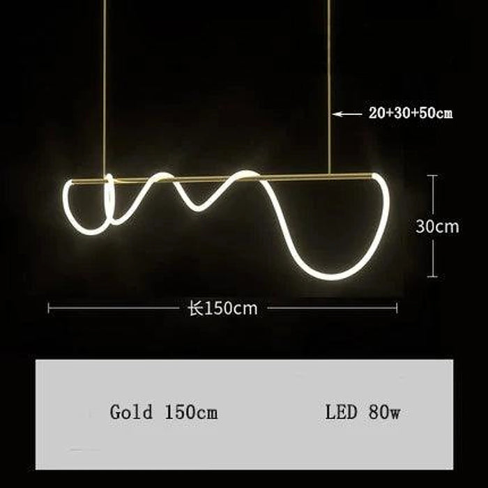 Nordic Postmodern Luxury Bar Light-DWHOME