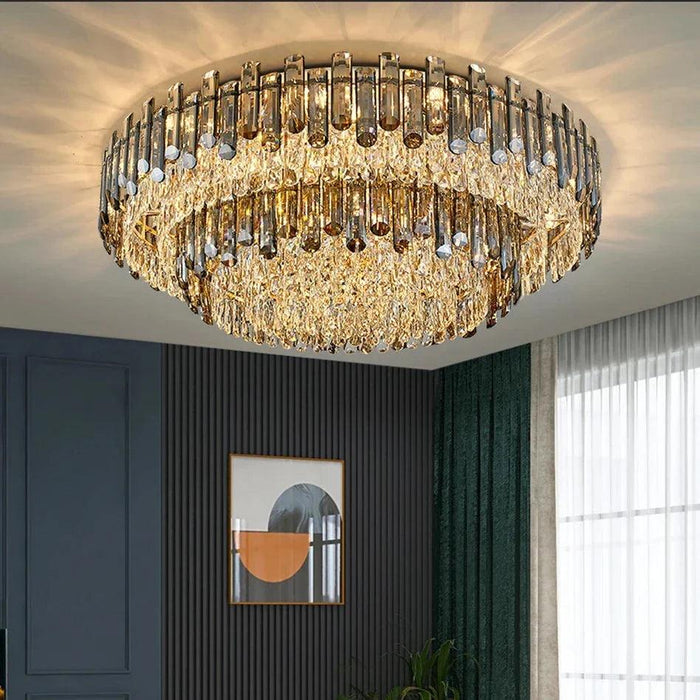Venice 2-Tier Crystal Chandelier - DWHOME