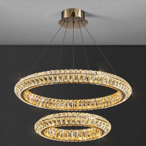 Bacci Crystal Ceiling Light-DWHOME