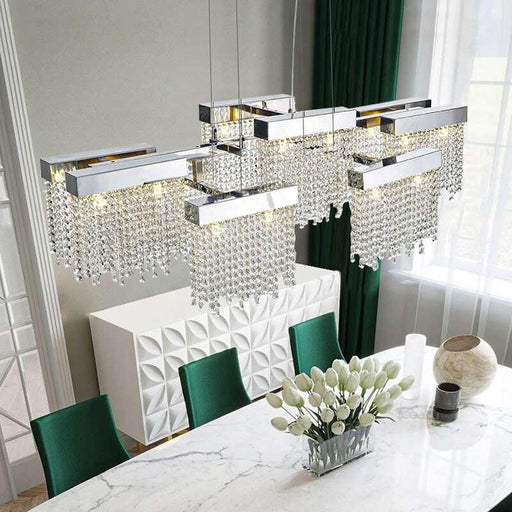 Alleri Crystal Dining Room Chandelier-DWHOME