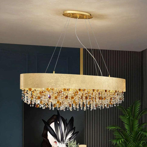 Avani Crystal Dining Room Chandelier-DWHOME