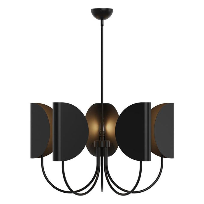 Leaf Brass Chandelier-DWHOME