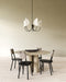 Leaf Brass Chandelier-DWHOME