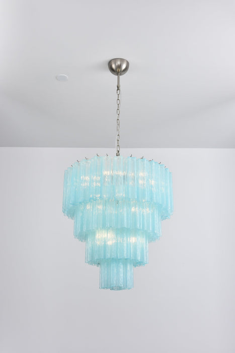 Serava Cascade Murano Chandelier-DWHOME