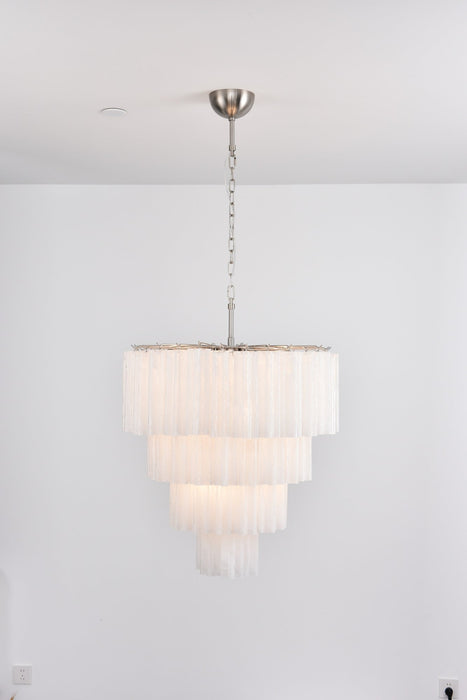 Serava Cascade Murano Chandelier-DWHOME