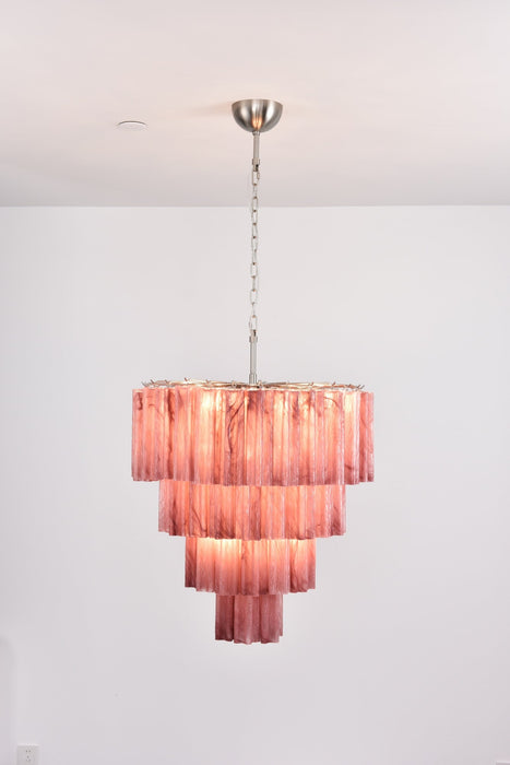 Serava Cascade Murano Chandelier-DWHOME