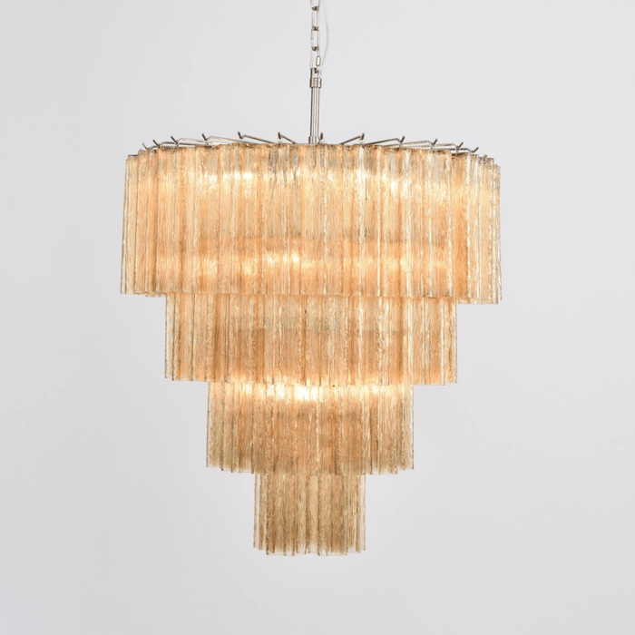 Serava Cascade Murano Chandelier-DWHOME