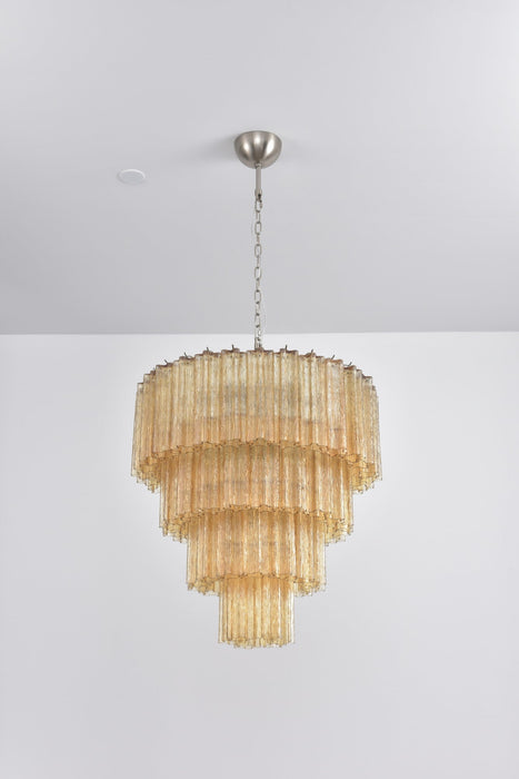 Serava Cascade Murano Chandelier-DWHOME