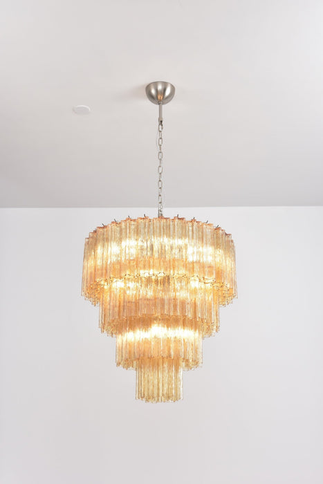 Serava Cascade Murano Chandelier-DWHOME