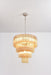Serava Cascade Murano Chandelier-DWHOME