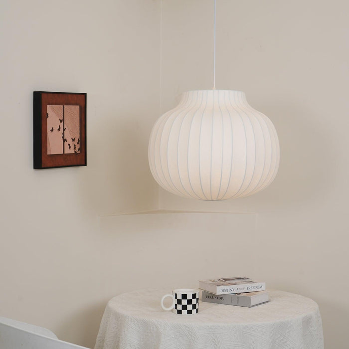 Serica Trio Silk Collection Pendant Lamp-DWHOME