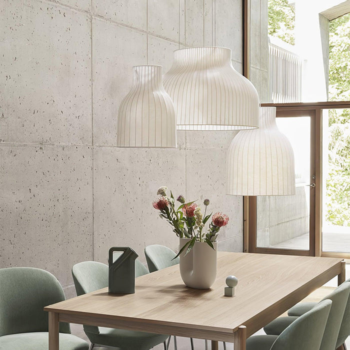 Serica Trio Silk Collection Pendant Lamp-DWHOME