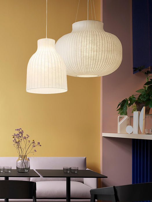 Serica Trio Silk Collection Pendant Lamp-DWHOME