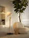 Serpentine Twist Floor Lamp-DWHOME