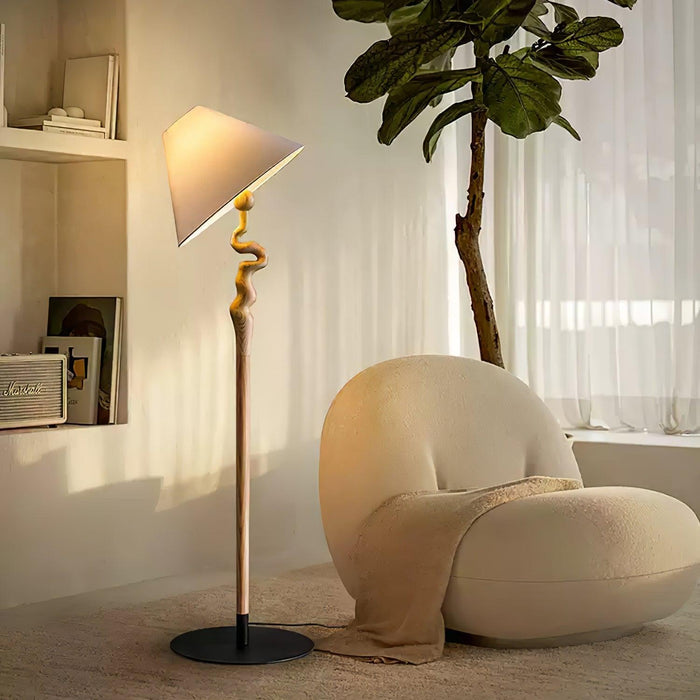 Serpentine Twist Floor Lamp-DWHOME