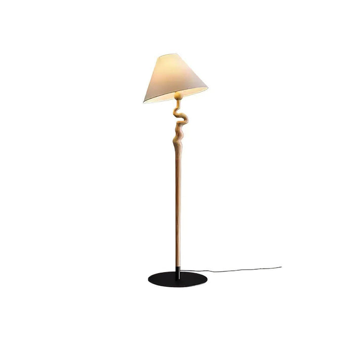 Serpentine Twist Floor Lamp-DWHOME