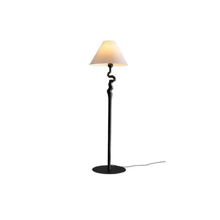 Serpentine Twist Floor Lamp-DWHOME