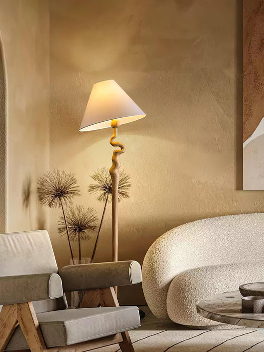 Serpentine Twist Floor Lamp-DWHOME