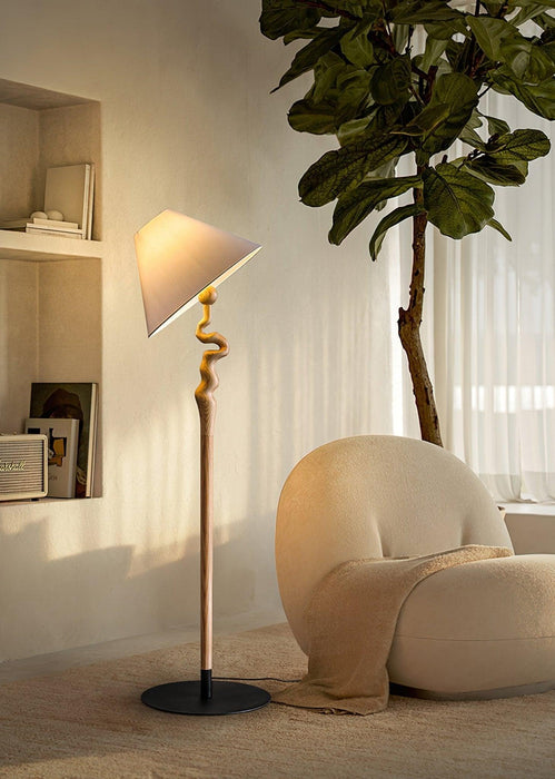 Serpentine Twist Floor Lamp-DWHOME