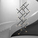 Seus Modern Long Chandelier for High Ceiling & Staircase - DWHOME
