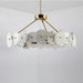 Natural Marble Modern Chandelier-DWHOME
