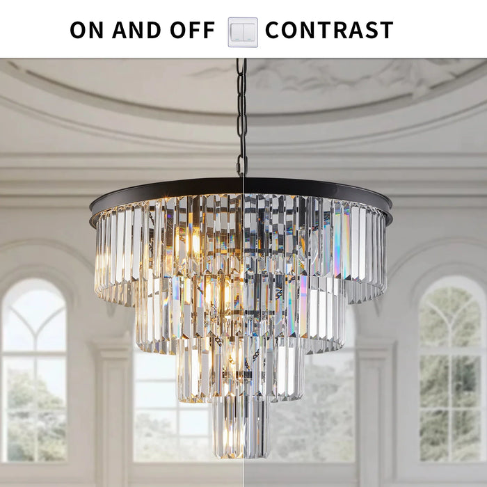 23" Gio Crystal Chandelier