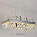 Calvi Crystal Rectangular Chandelier - DWHOME