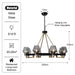 Retro American Pendant Chandelier Light Fixture-DWHOME