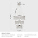 Alleri Crystal Foyer Chandelier-DWHOME