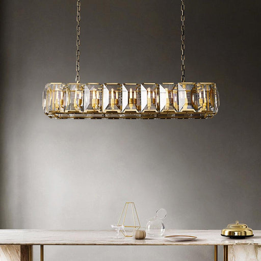 Villano Crystal Dining Room Chandelier-DWHOME