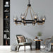 Retro American Pendant Chandelier Light Fixture-DWHOME