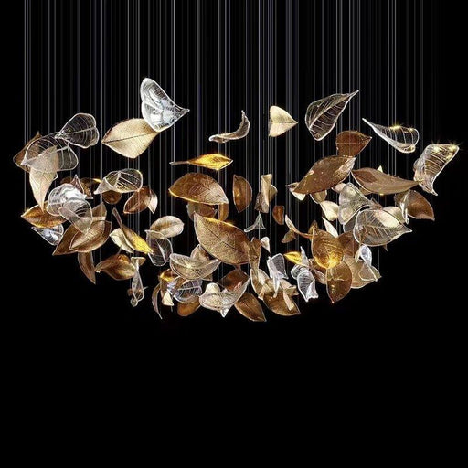 Shake Leaves Chandelier-DWHOME