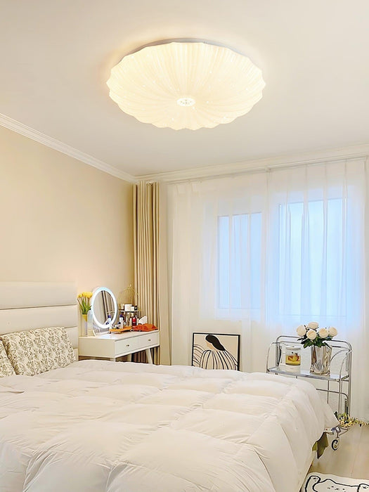 Acrylic Shell Round Ceiling Lamp - DWHOME