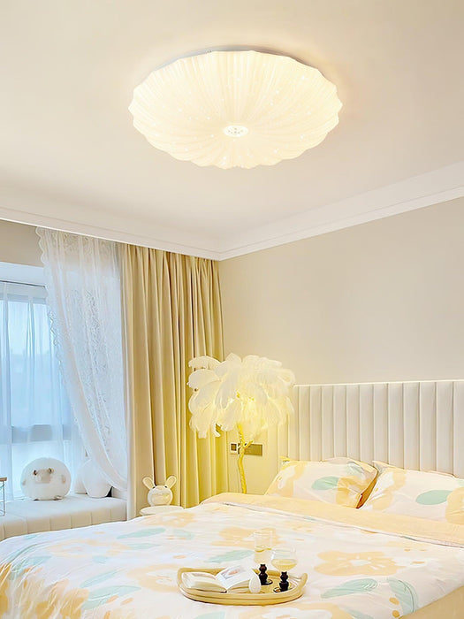 Acrylic Shell Round Ceiling Lamp - DWHOME