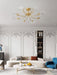 Shell Brass Ceiling Lamp-DWHOME