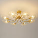 Shell Brass Ceiling Lamp-DWHOME