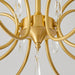 Shell Brass Ceiling Lamp-DWHOME