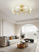 Shell Brass Ceiling Lamp-DWHOME