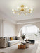 Shell Brass Ceiling Lamp-DWHOME