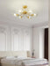 Shell Brass Ceiling Lamp-DWHOME