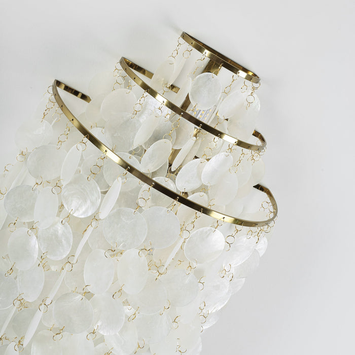Shell Cascading Wall Light-DWHOME
