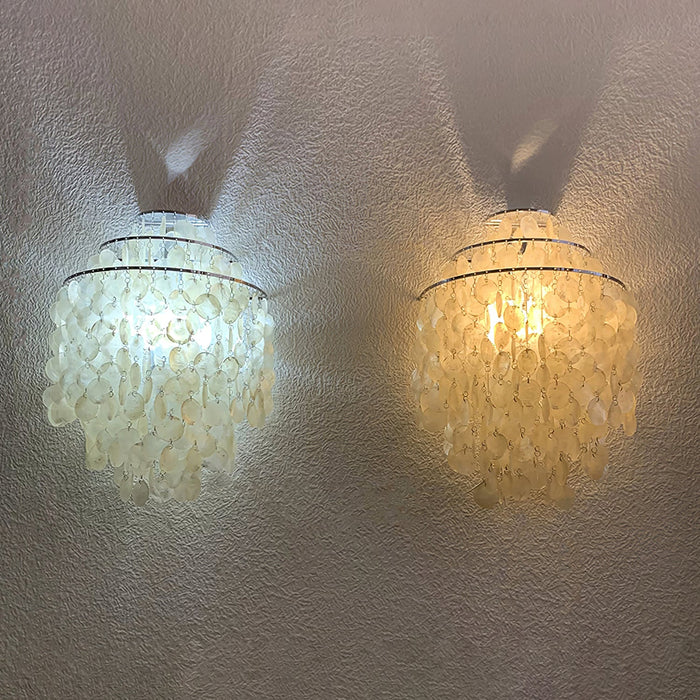 Shell Cascading Wall Light-DWHOME