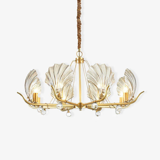 Shell Crystal Chandelier-DWHOME