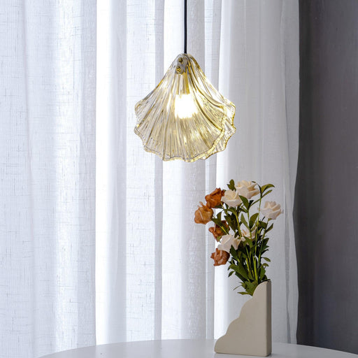 Shell Mini Pendant Swag Light-DWHOME
