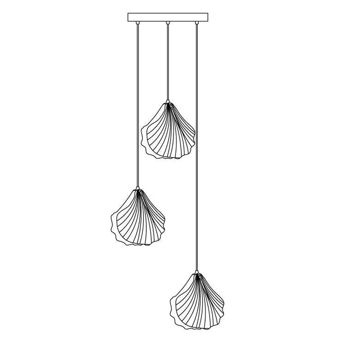 Shell Mini Pendant Light - DWHOME
