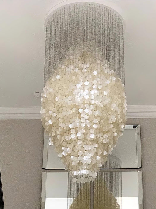 Shell Waterfall Chandelier-DWHOME