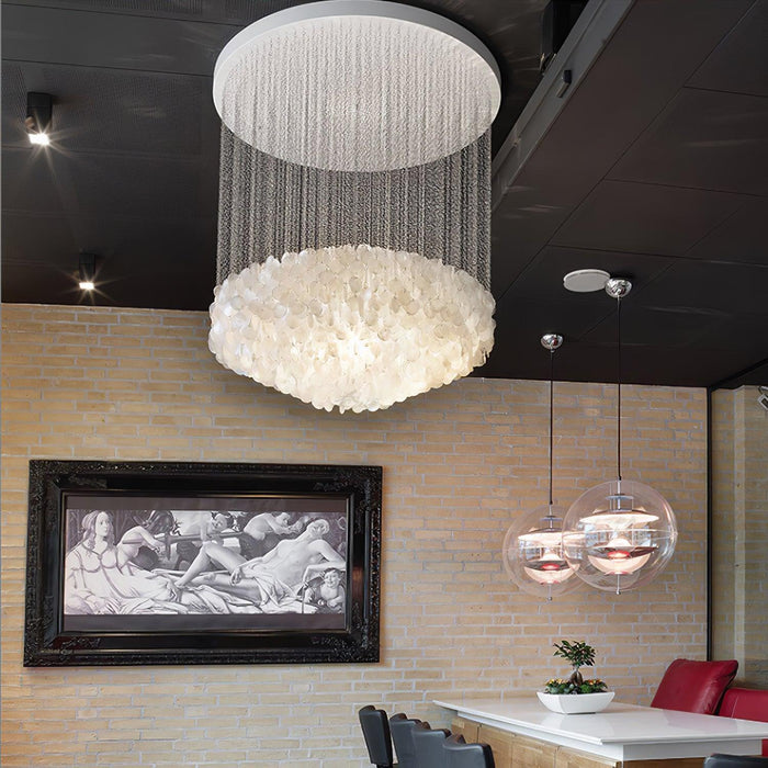 Shell Waterfall Chandelier-DWHOME