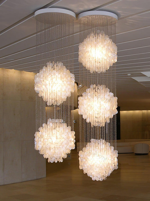 Shell Waterfall Chandelier-DWHOME